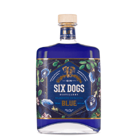 Six Dogs Blue 70cl